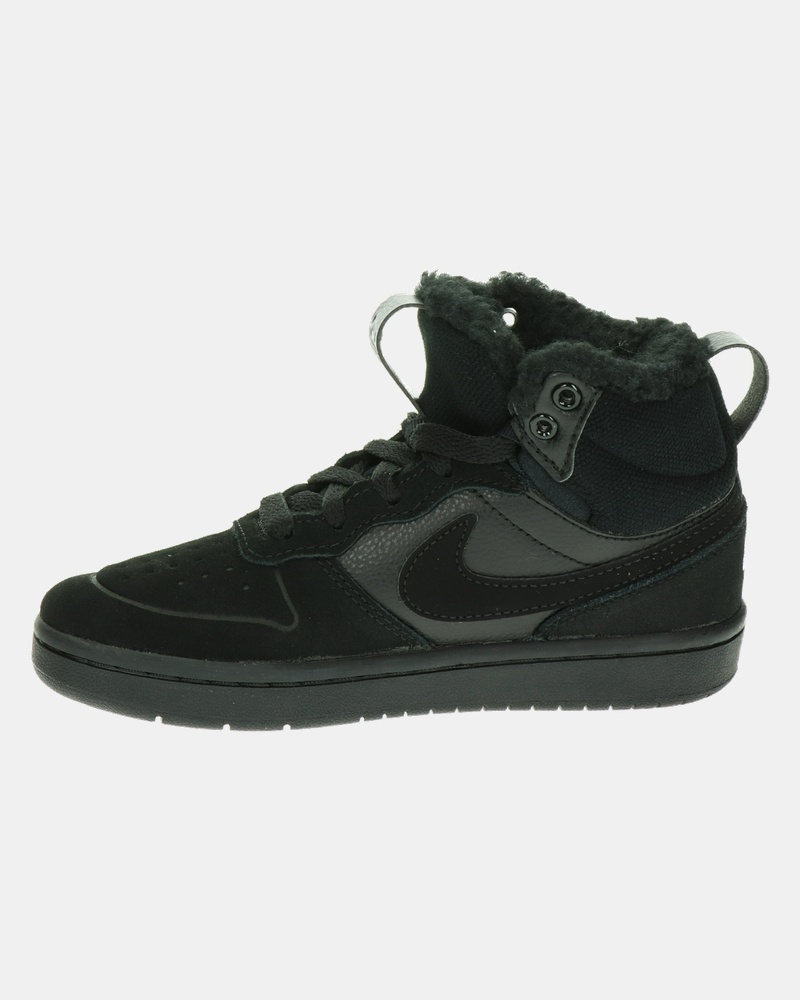 Nike Court Borough Mid - Hoge sneakers - Zwart