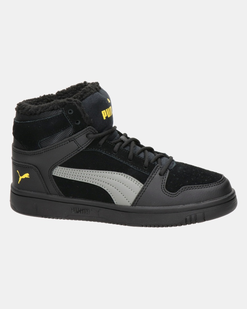 Puma Rebound - Hoge sneakers - Zwart