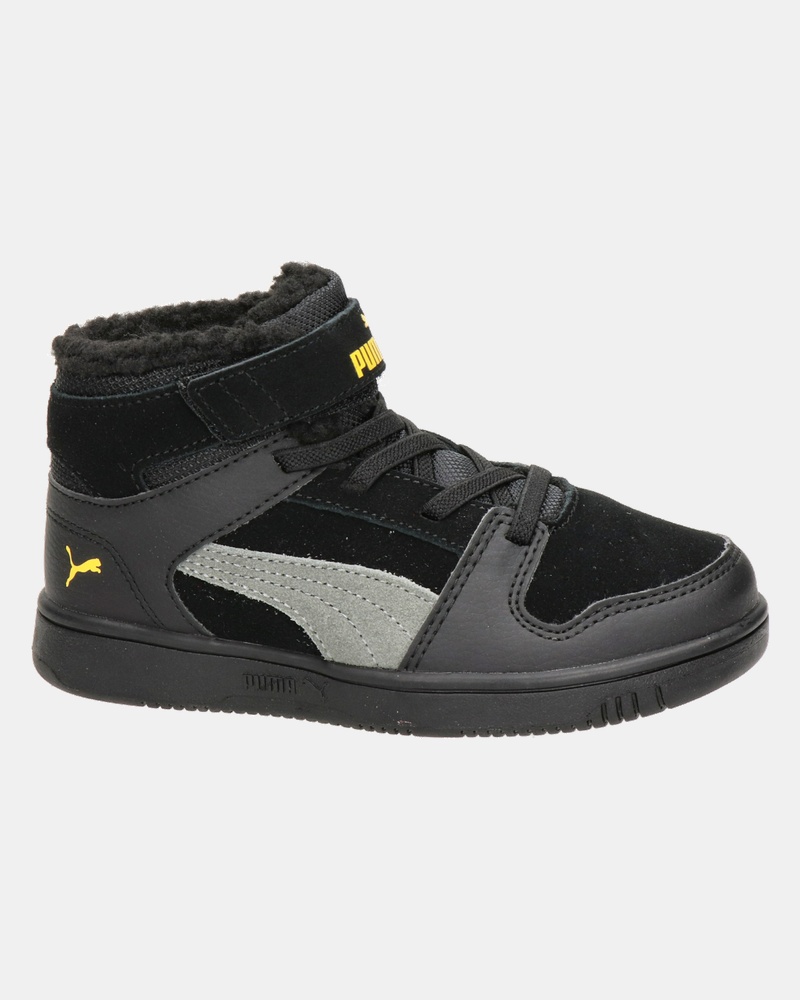 Puma Rebound Layup - Hoge sneakers - Zwart