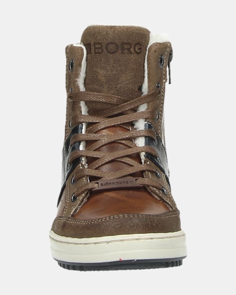 Bjorn Borg - Hoge sneakers - Cognac