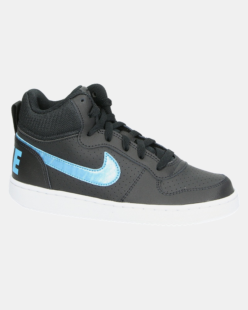 Nike Court Borough - Hoge sneakers - Zwart
