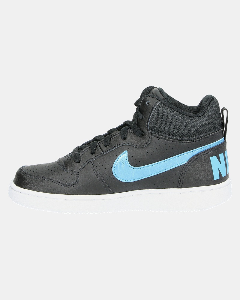 Nike Court Borough - Hoge sneakers - Zwart