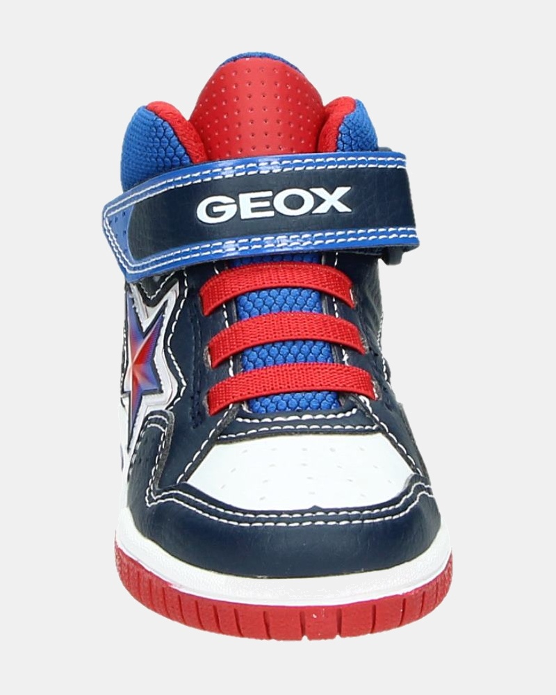 Geox - Klittenbandschoenen - Blauw