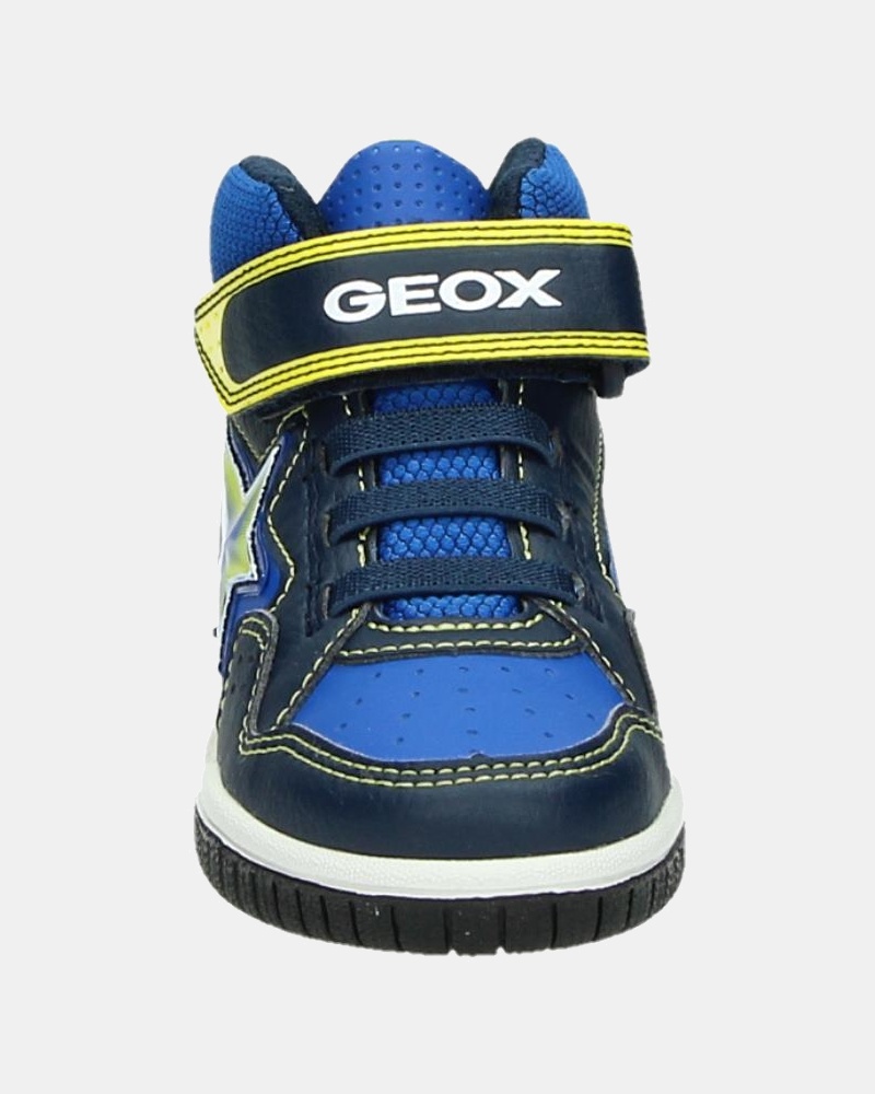 Geox - Klittenbandschoenen - Blauw