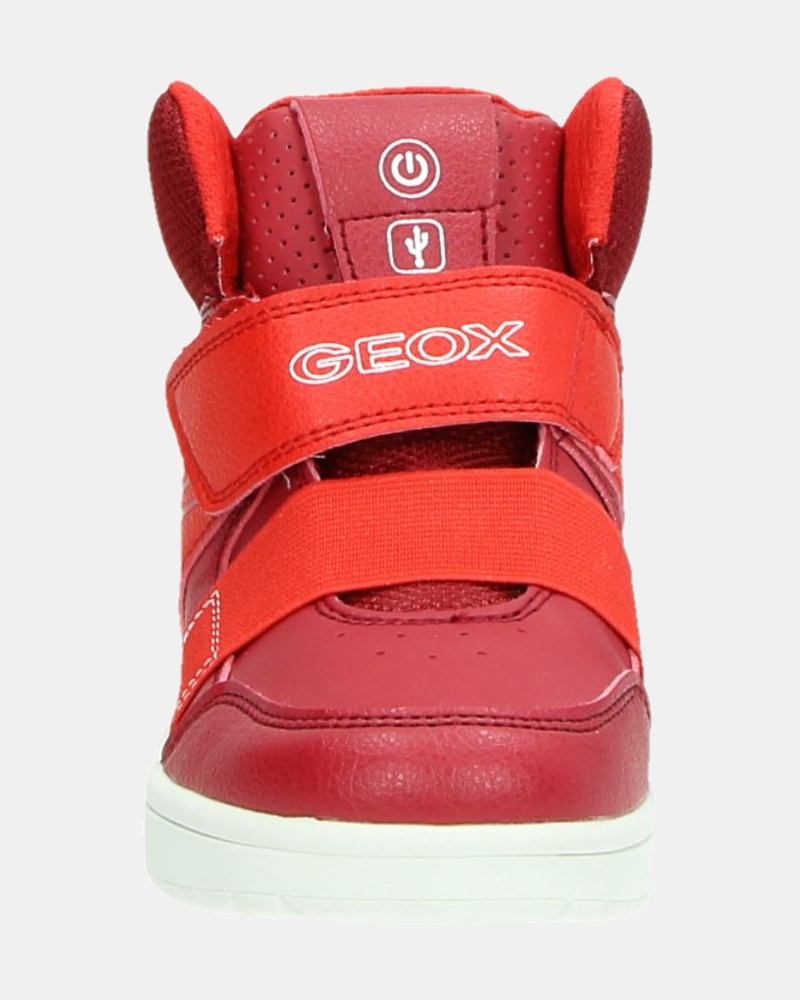 Geox Xled - Hoge sneakers - Rood