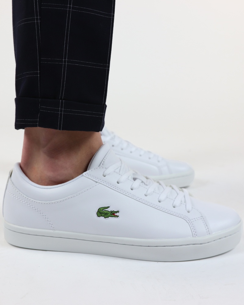 Lacoste Straightset - Lage sneakers - Wit