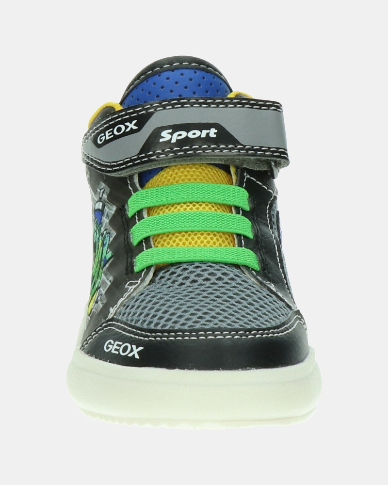 Geox J GrayJay - Hoge sneakers - Zwart