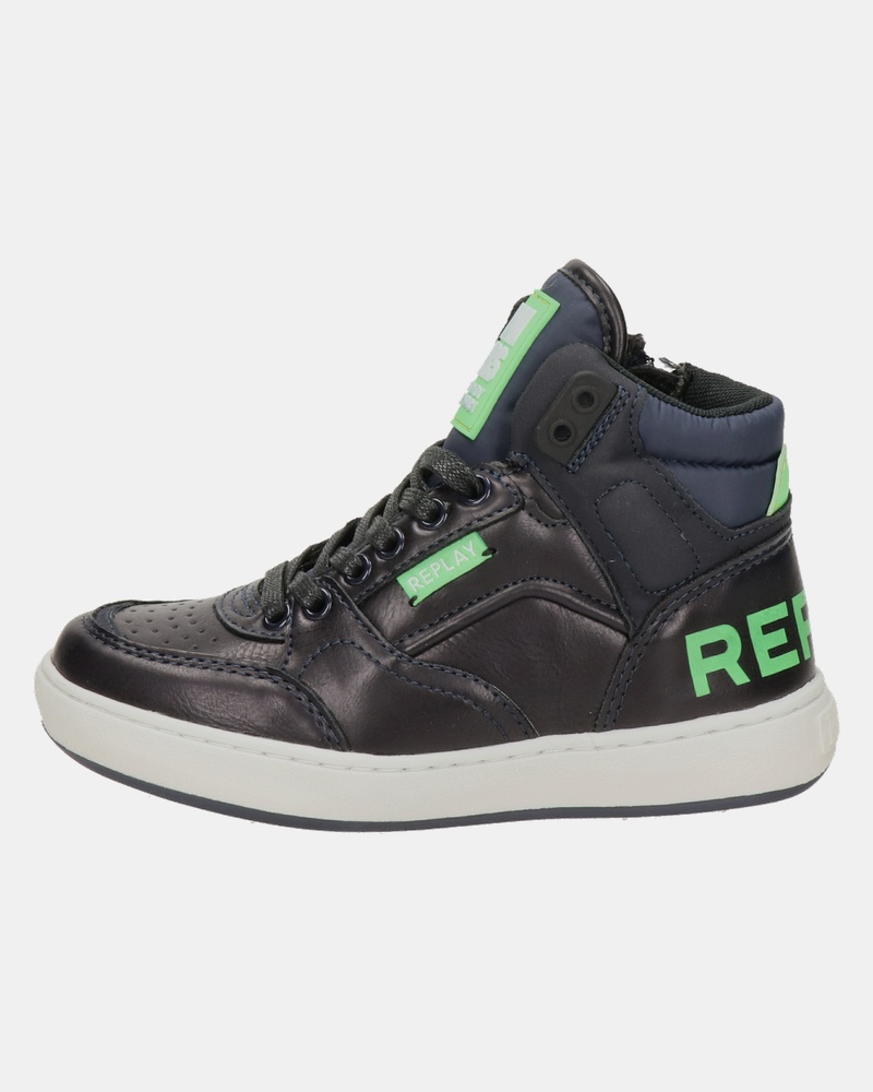 Replay - Hoge sneakers - Blauw