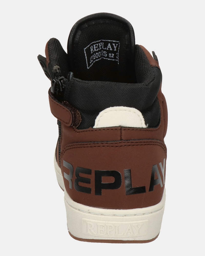 Replay Cobra 1 - Hoge sneakers - Zwart