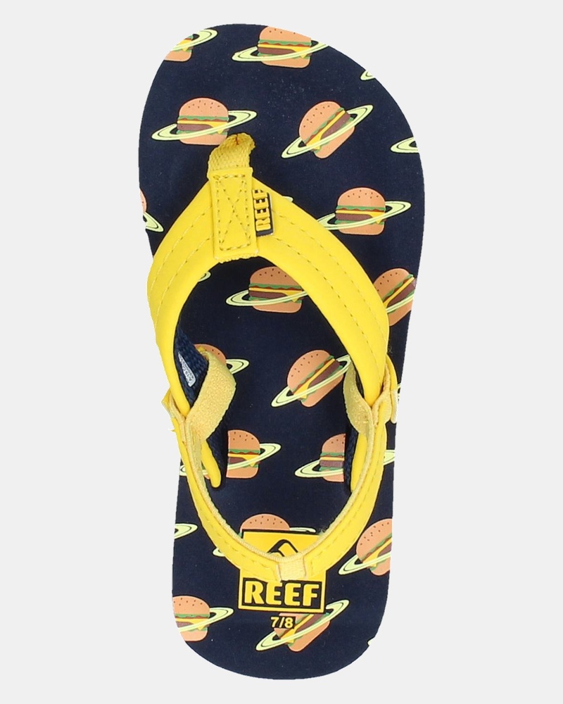 Reef Little Ahi - Slippers - Geel