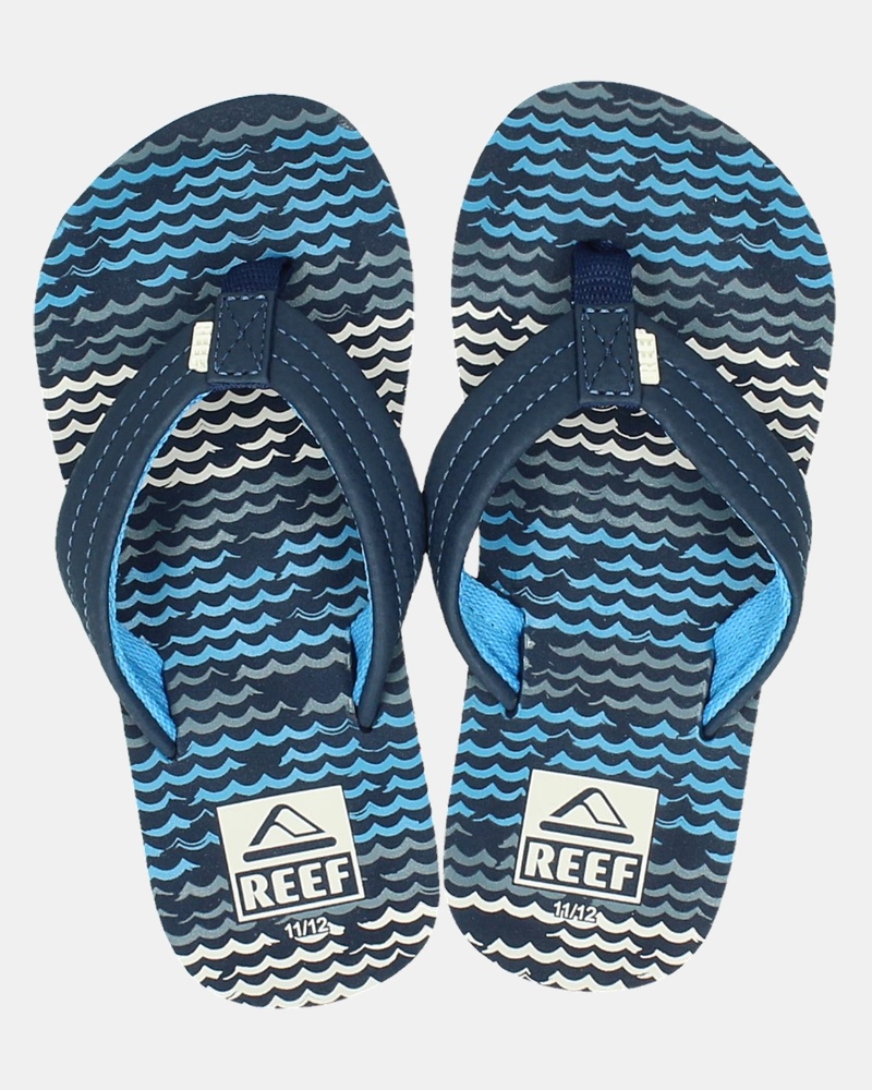 Reef Ahi Waves - Slippers - Blauw