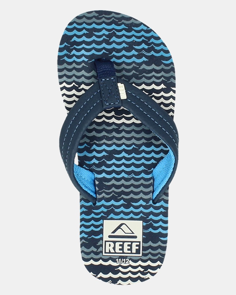 Reef Ahi Waves - Slippers - Blauw
