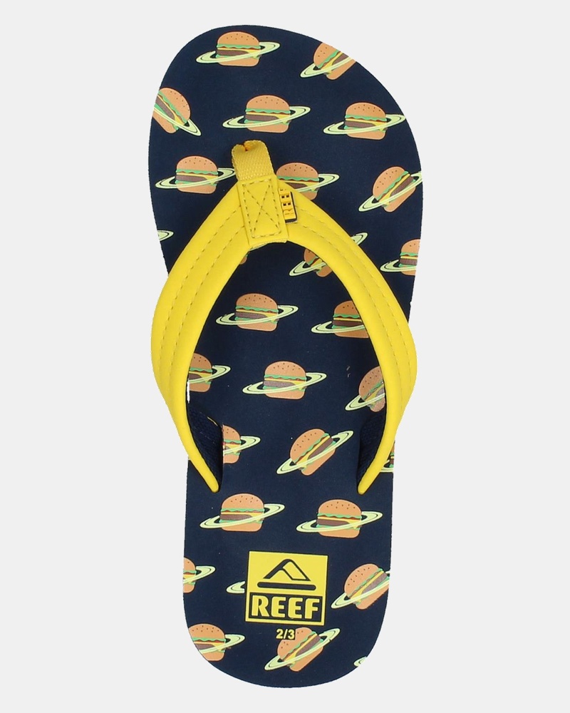Reef Ahi burger - Slippers - Geel