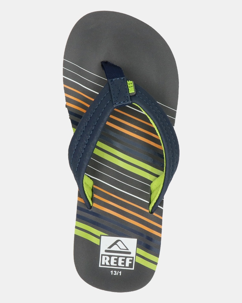 Reef Ahi stripe - Slippers - Blauw