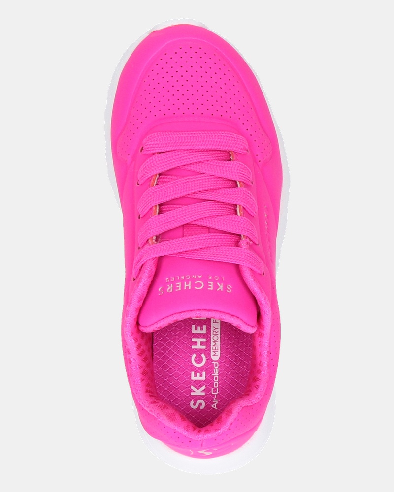 Skechers Street Uno Lite - Lage sneakers - Roze