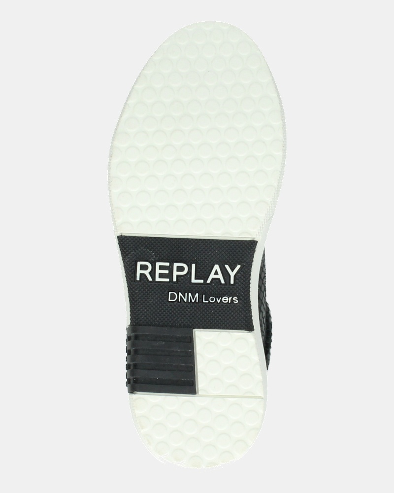 Replay Ginko - Lage sneakers - Zwart