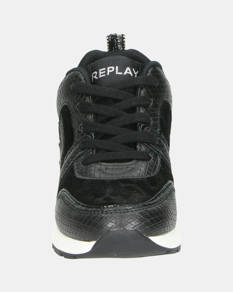 Replay Yori - Lage sneakers - Zwart
