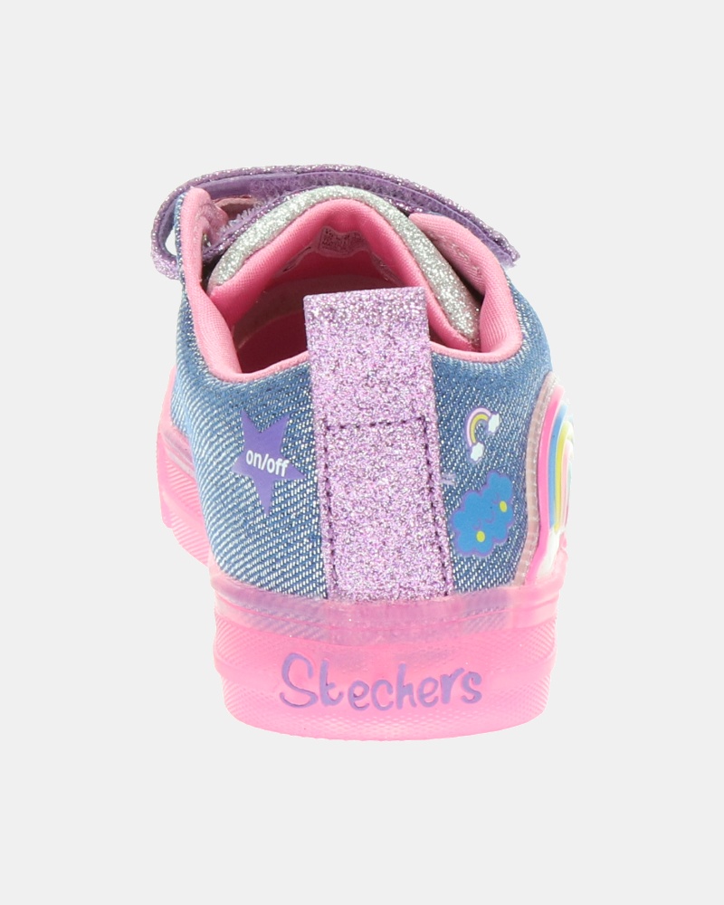 Skechers Twinkle Toes - Klittenbandschoenen - Blauw