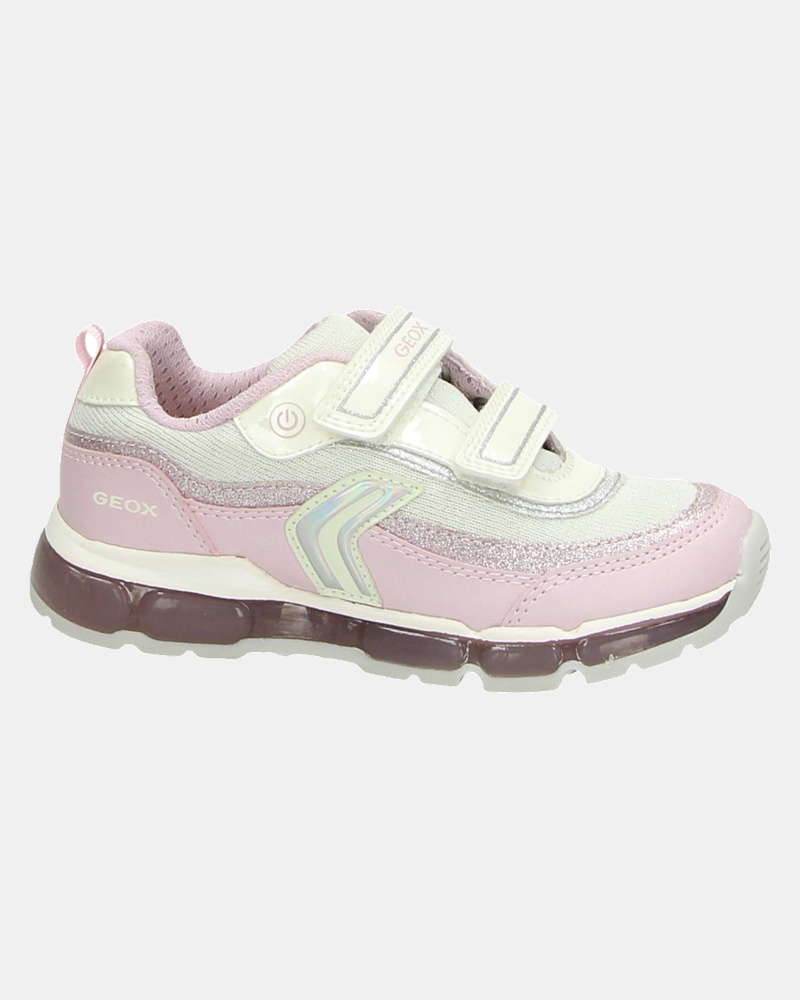 Geox J Android Girl - Lage sneakers - Roze