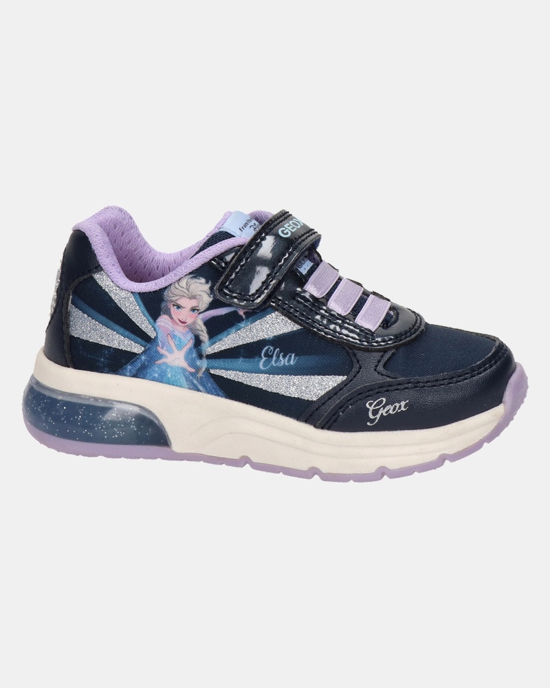 Geox J spaceclub girl - Lage sneakers - Blauw