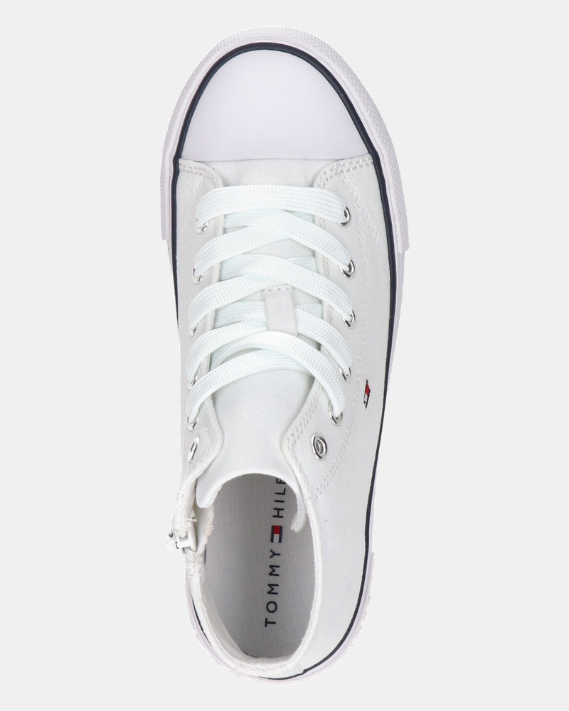 Tommy Hilfiger Beverly lace up - Hoge sneakers - Wit