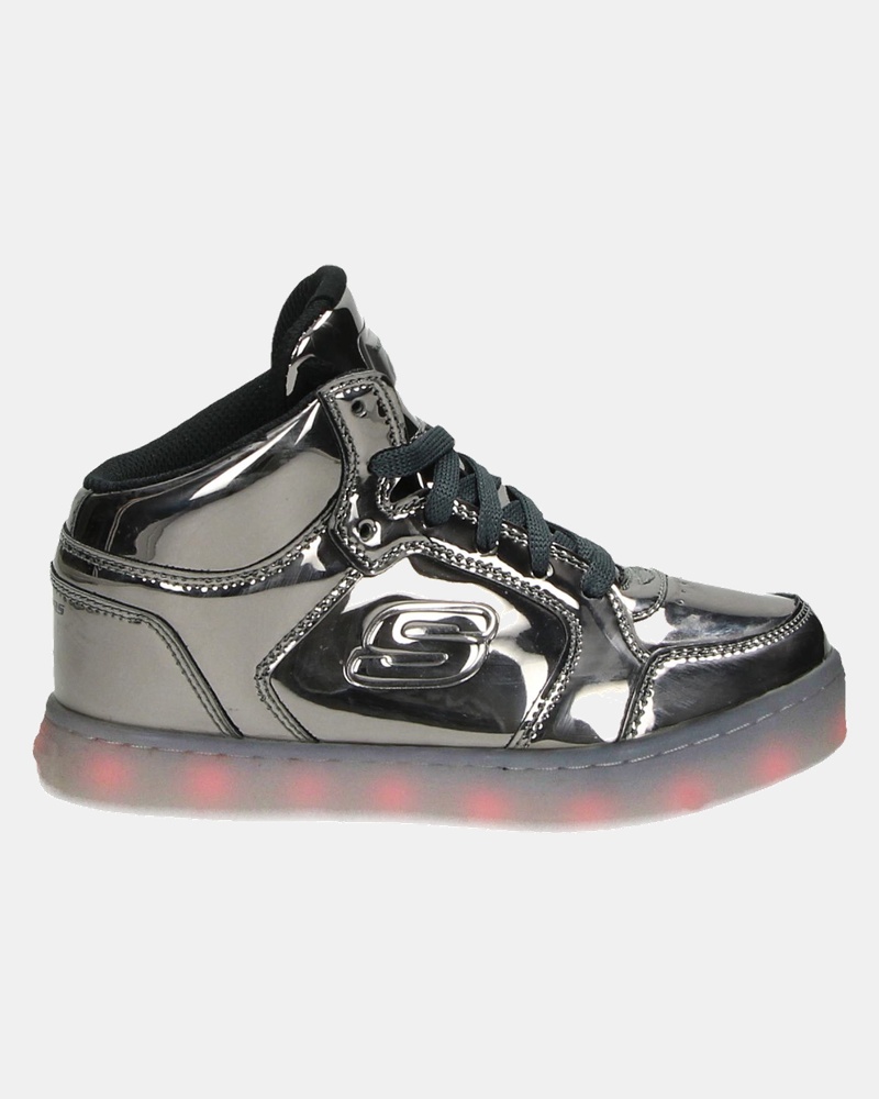 Skechers Energy lights - Hoge sneakers - Zilver