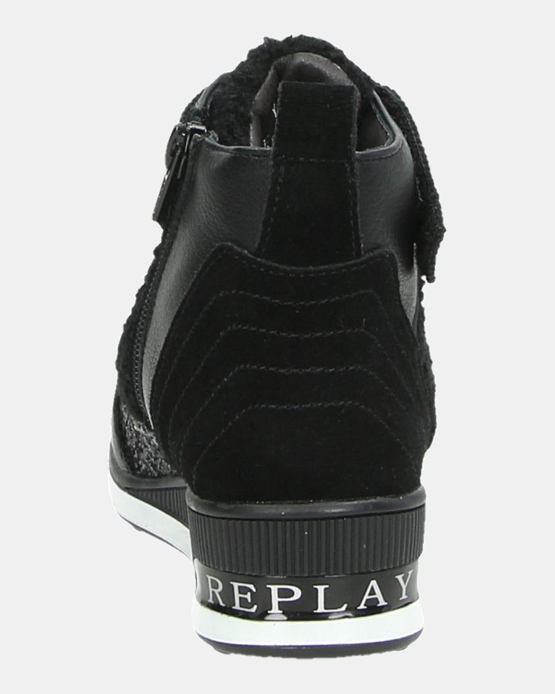 Replay Bonnie - Hoge sneakers - Zwart
