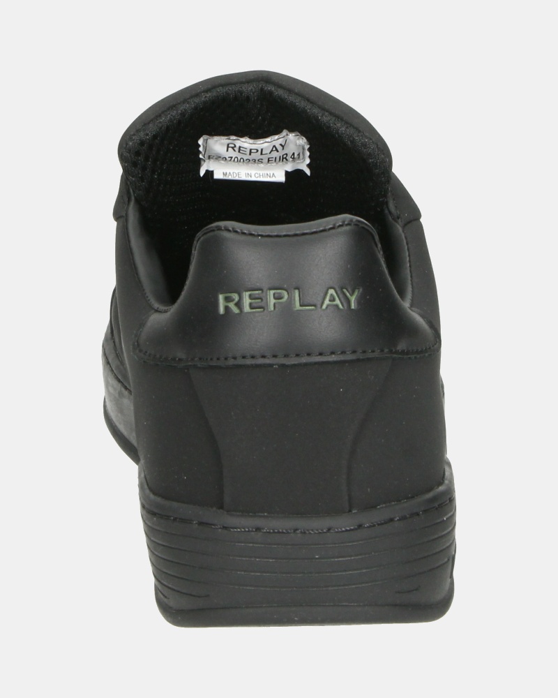 Replay Allens - Lage sneakers - Zwart