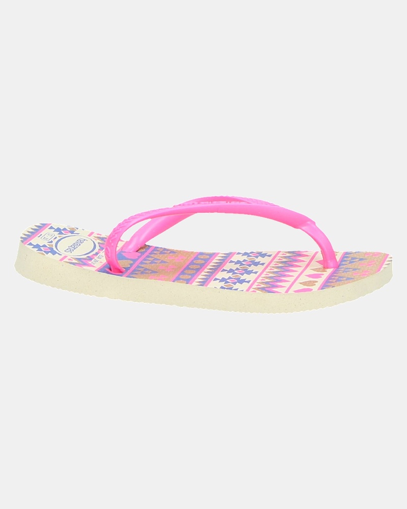 Havaianas Slim Fashion - Slippers - Roze
