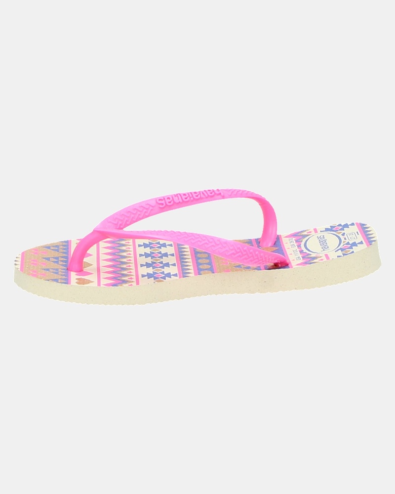 Havaianas Slim Fashion - Slippers - Roze