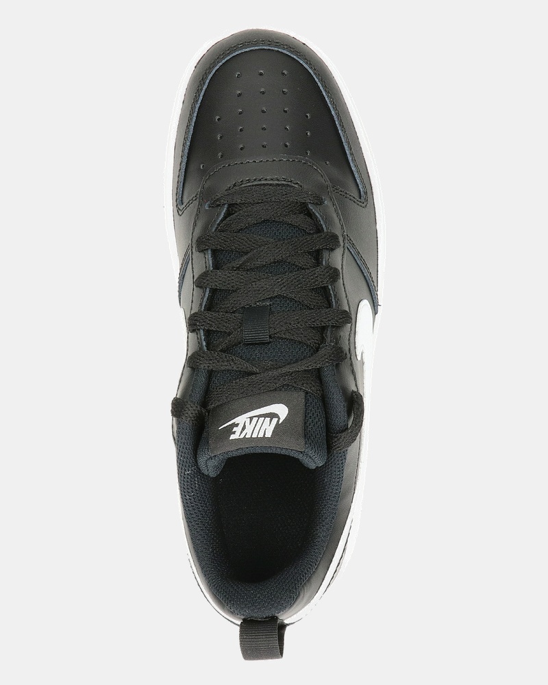 Nike Court borough 2 BK - Lage sneakers - Zwart