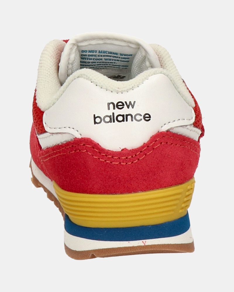 New Balance 574 Classic - Klittenbandschoenen - Rood