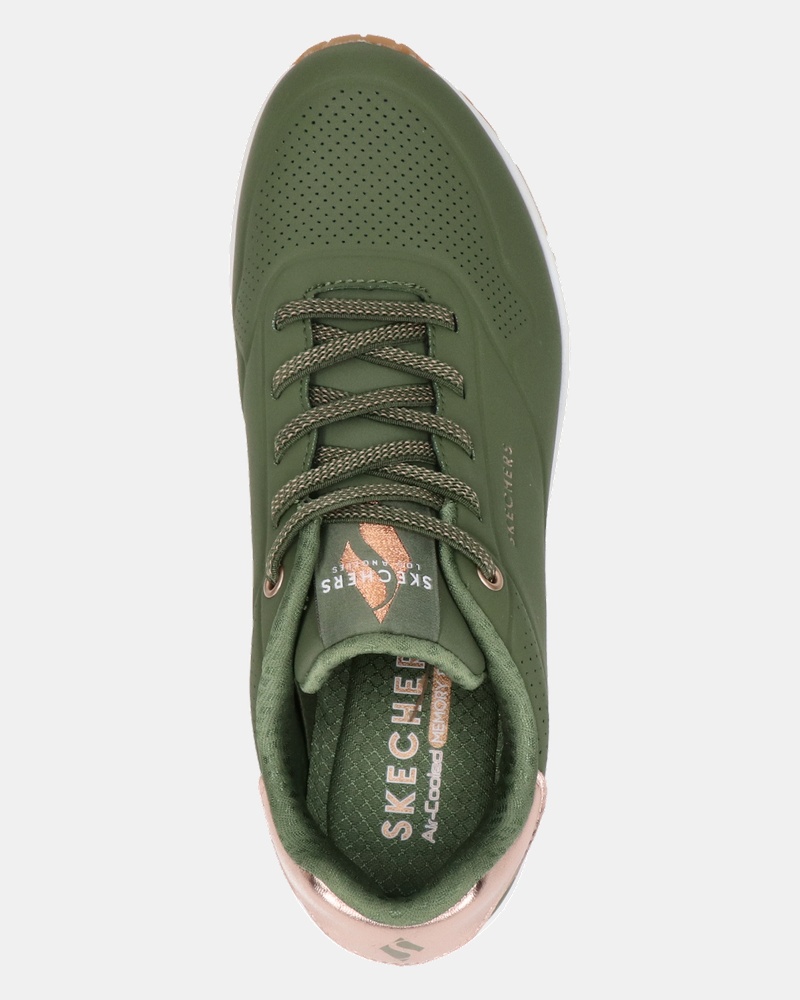 Skechers Uno - Lage sneakers - Groen