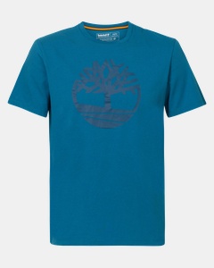 Timberland K-R Brand Tree - Shirt - Blauw