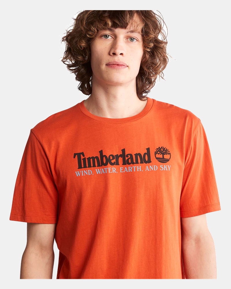 Timberland Grapic Tee - Shirt - Oranje