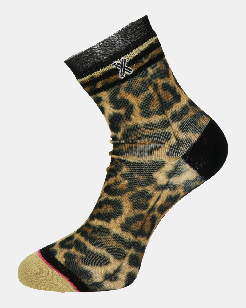 Xpooos Lucille Leopard - Sokken