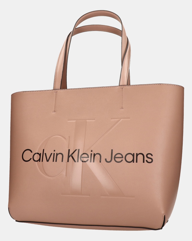 Calvin Klein Sculpted Shopper - Handtas - Roze