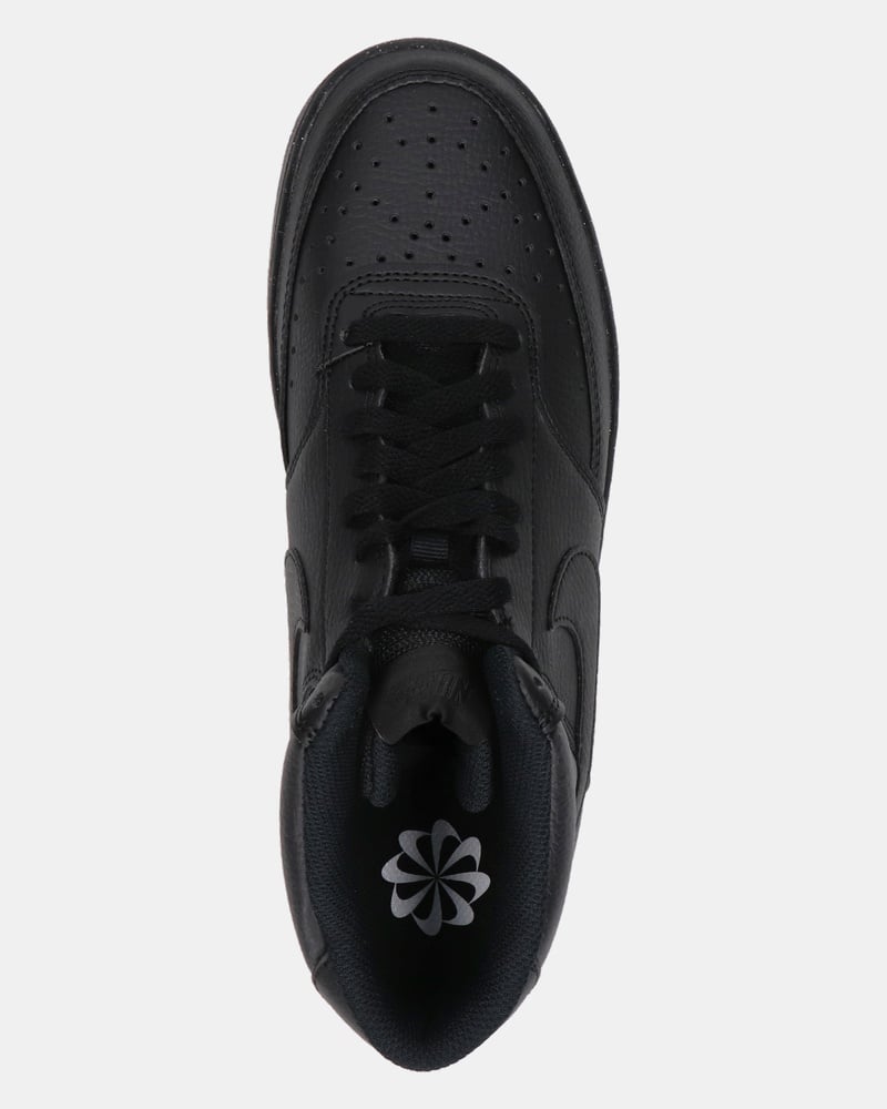 Nike Court Vision Mid - Lage sneakers - Zwart