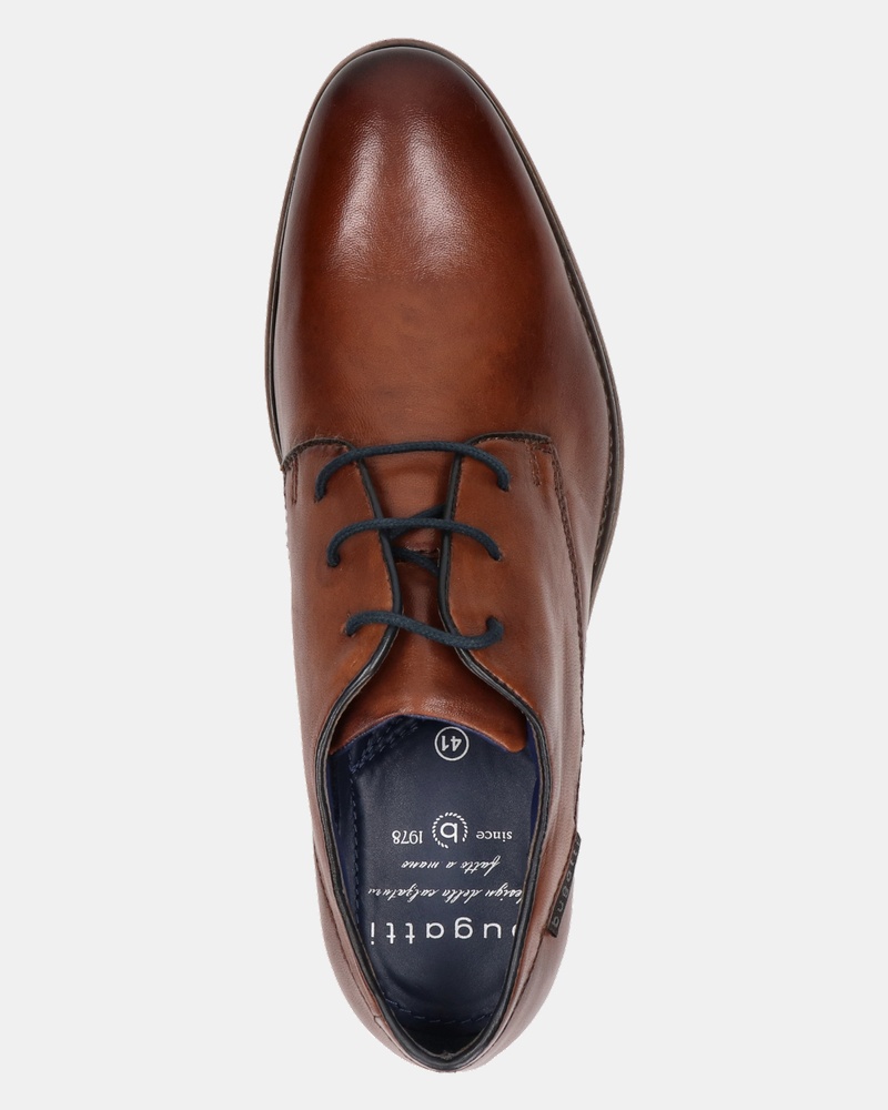 Bugatti Licio - Lage nette schoenen - Cognac