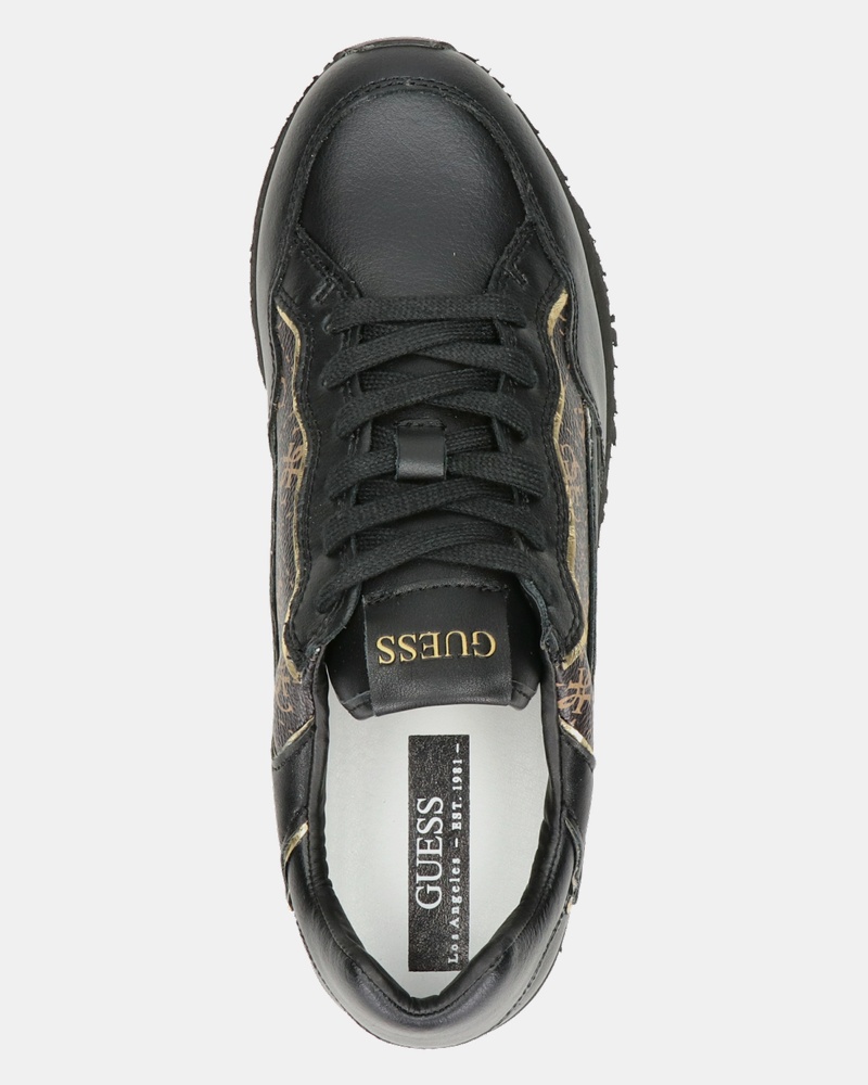Guess Genova - Lage sneakers - Zwart