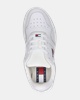 Tommy Jeans Basket Platform - Lage sneakers - Wit