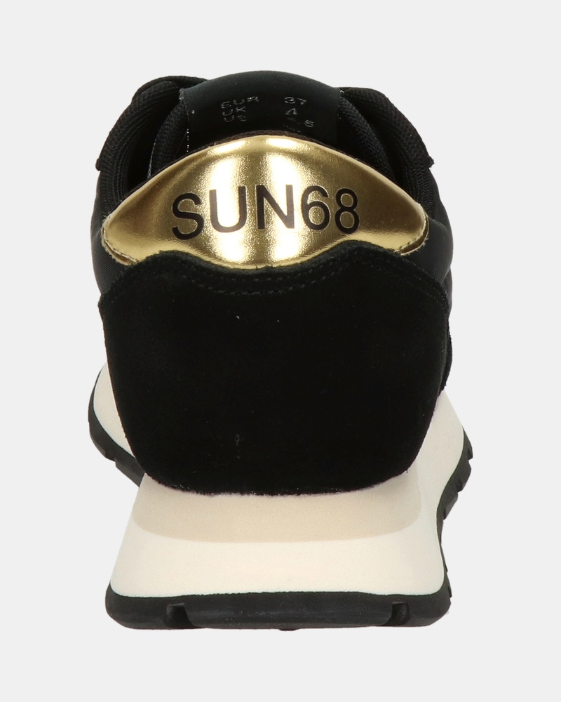 Sun 68 Ally Gold - Lage sneakers - Zwart