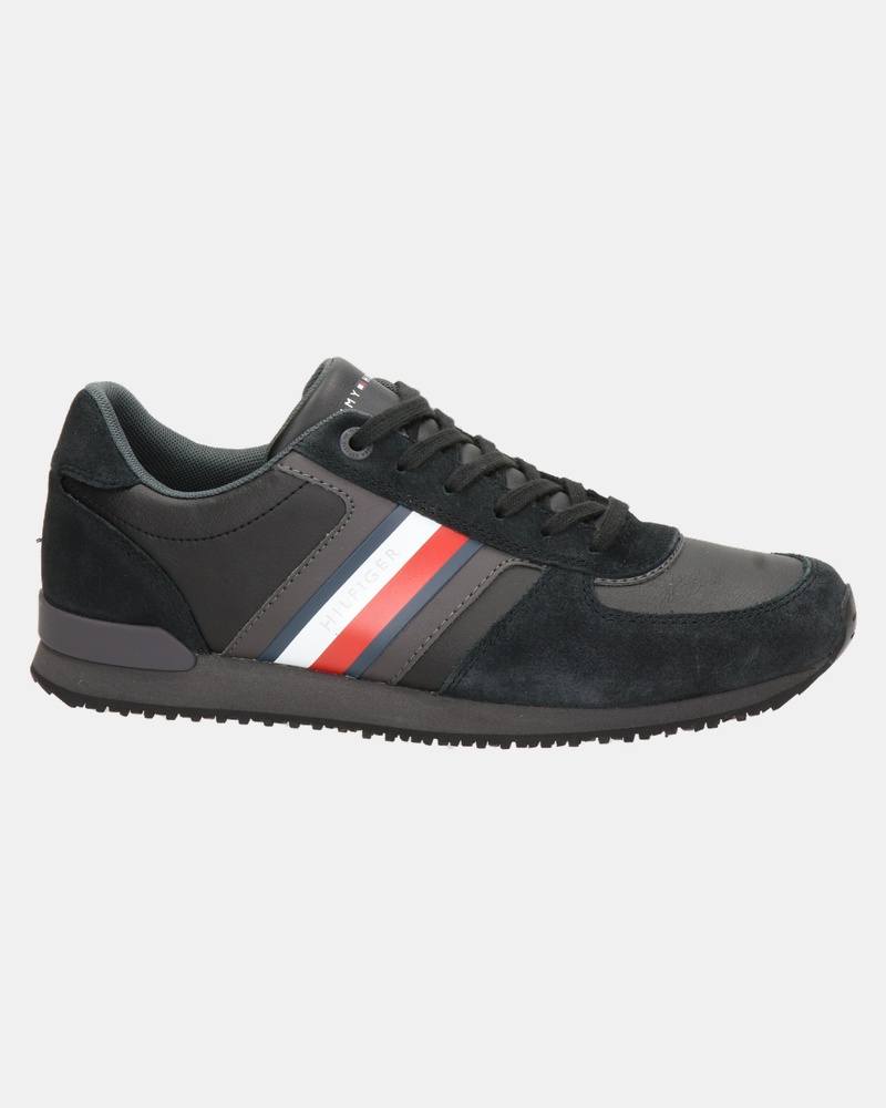 Tommy Hilfiger Sport Iconic Mix - Lage sneakers - Zwart