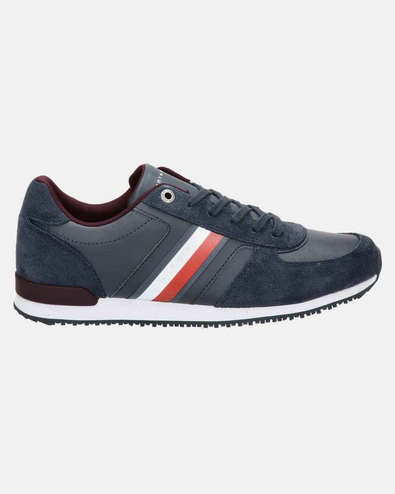 Tommy Hilfiger Sport Iconic Mix - Lage sneakers - Blauw