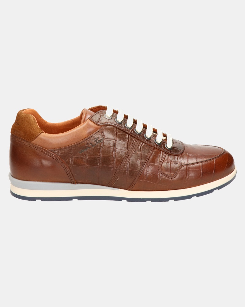 Van Lier - Lage sneakers - Cognac