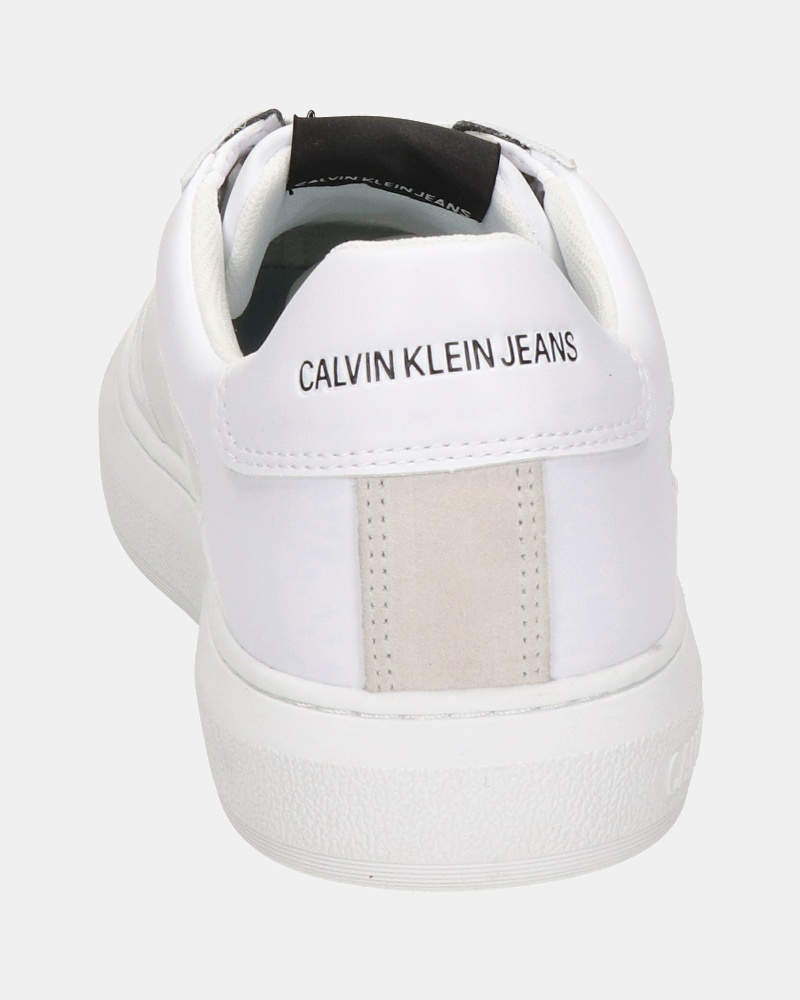 Calvin Klein Oxford - Lage sneakers - Wit
