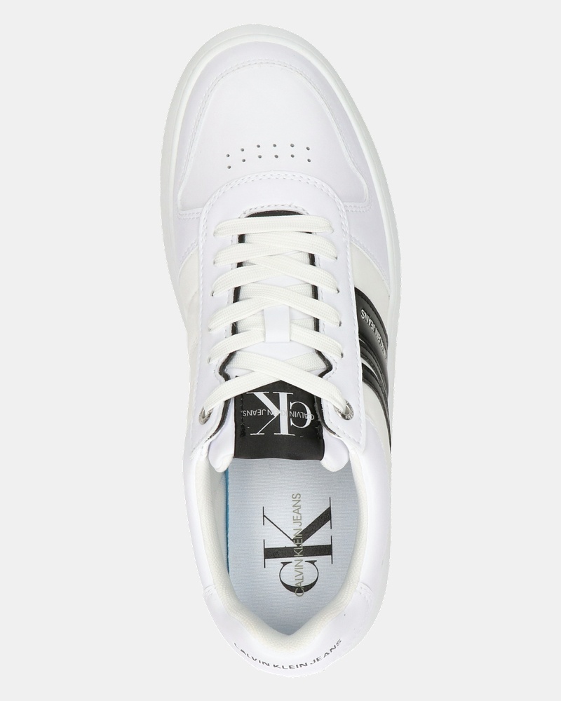 Calvin Klein Oxford - Lage sneakers - Wit