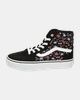 Vans Filmore Hi Platform Floral - Hoge sneakers - Zwart