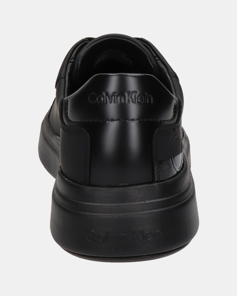 Calvin Klein Low top lace up summer - Lage sneakers - Zwart