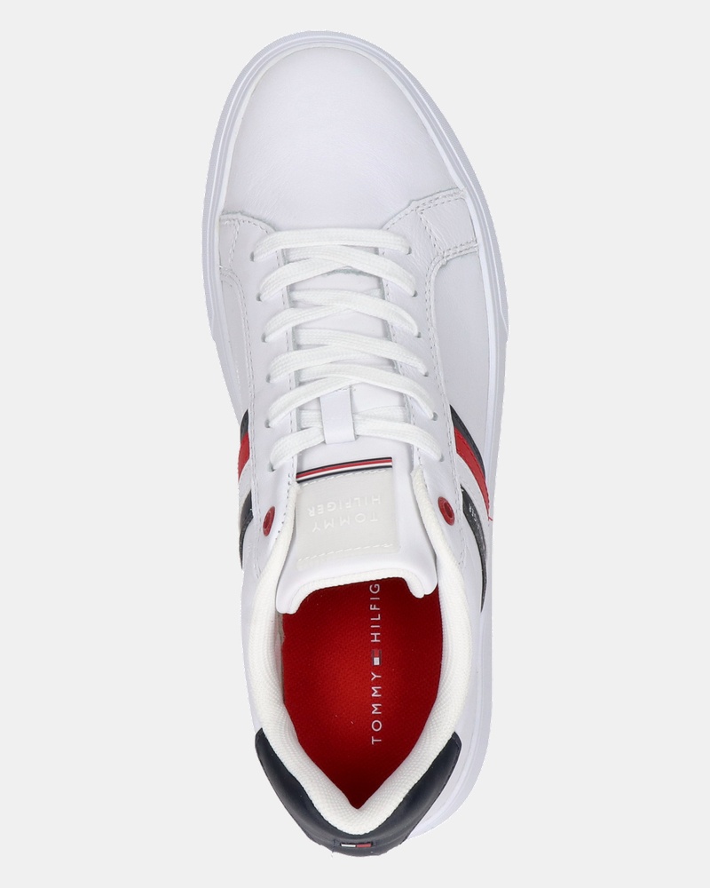 Tommy Hilfiger Sport Essential Leather Cupsole - Lage sneakers - Wit